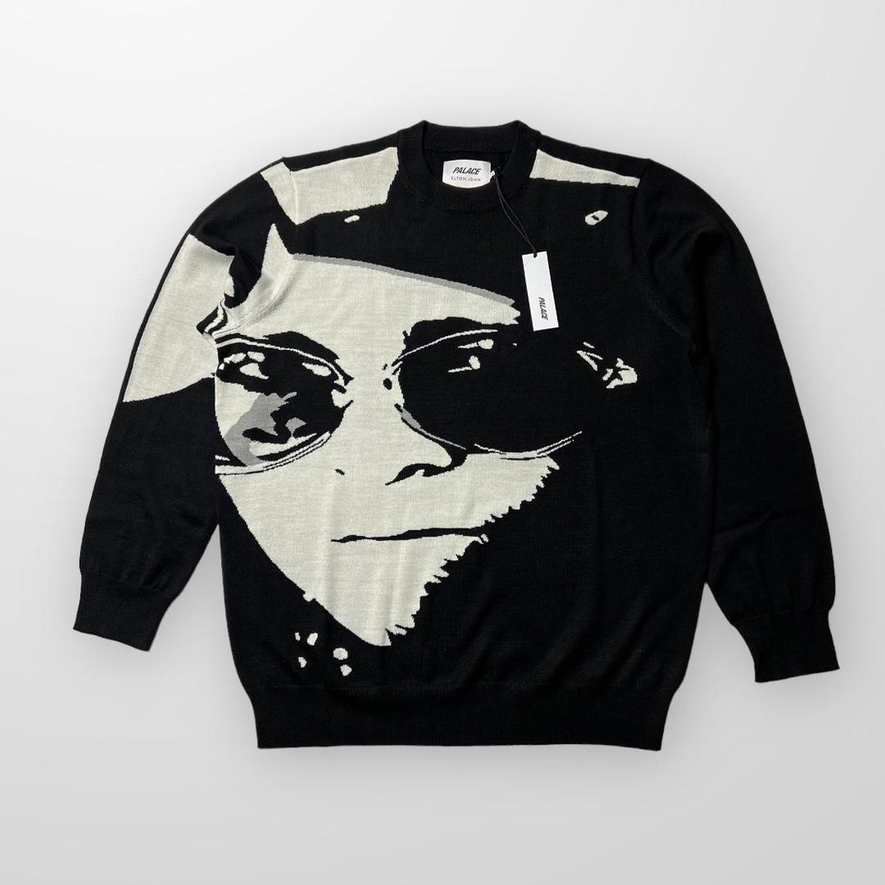 Palace Elton John Jumper In Black & White