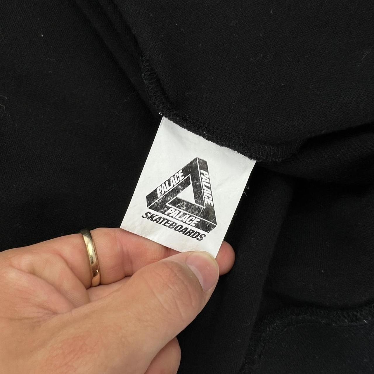 Palace Tech Fleece Hood Jacket In Black