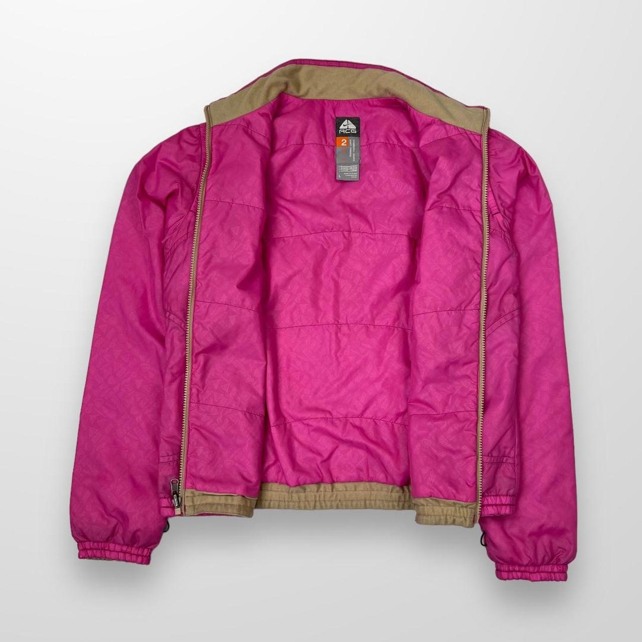 Vintage Nike ACG Zip Up Jacket In Pink