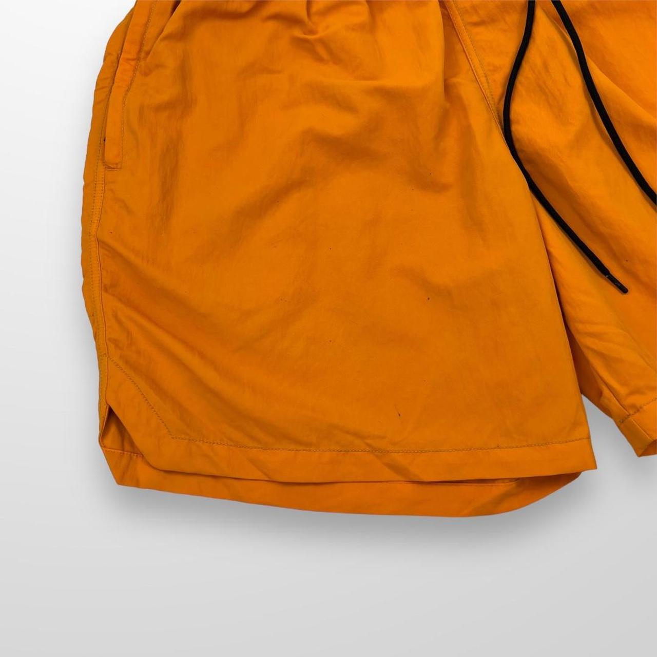 Nike NRG Nylon Shorts In Mustard / Orange