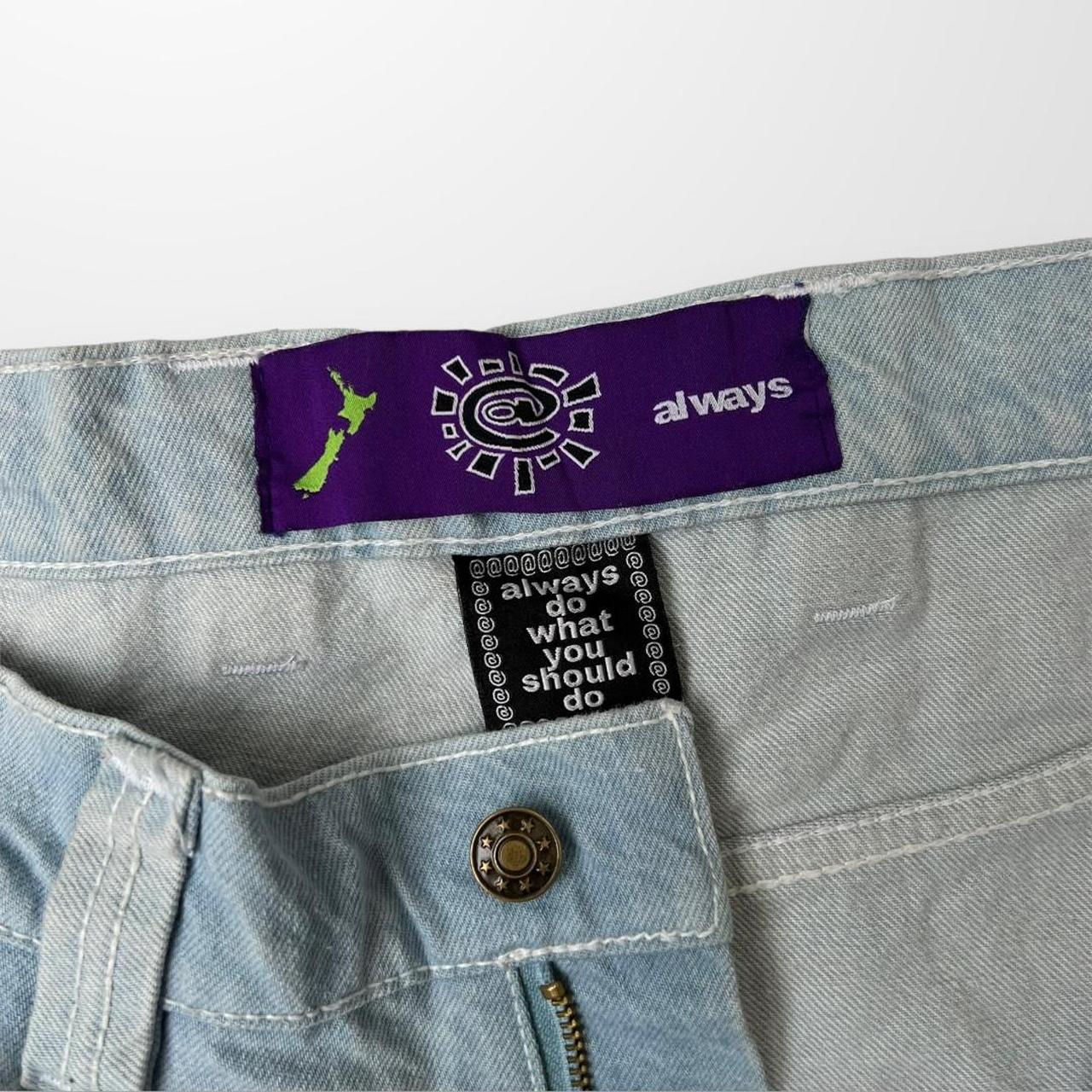 ADWYSD Heavy Duty Denim Light Blue Jeans