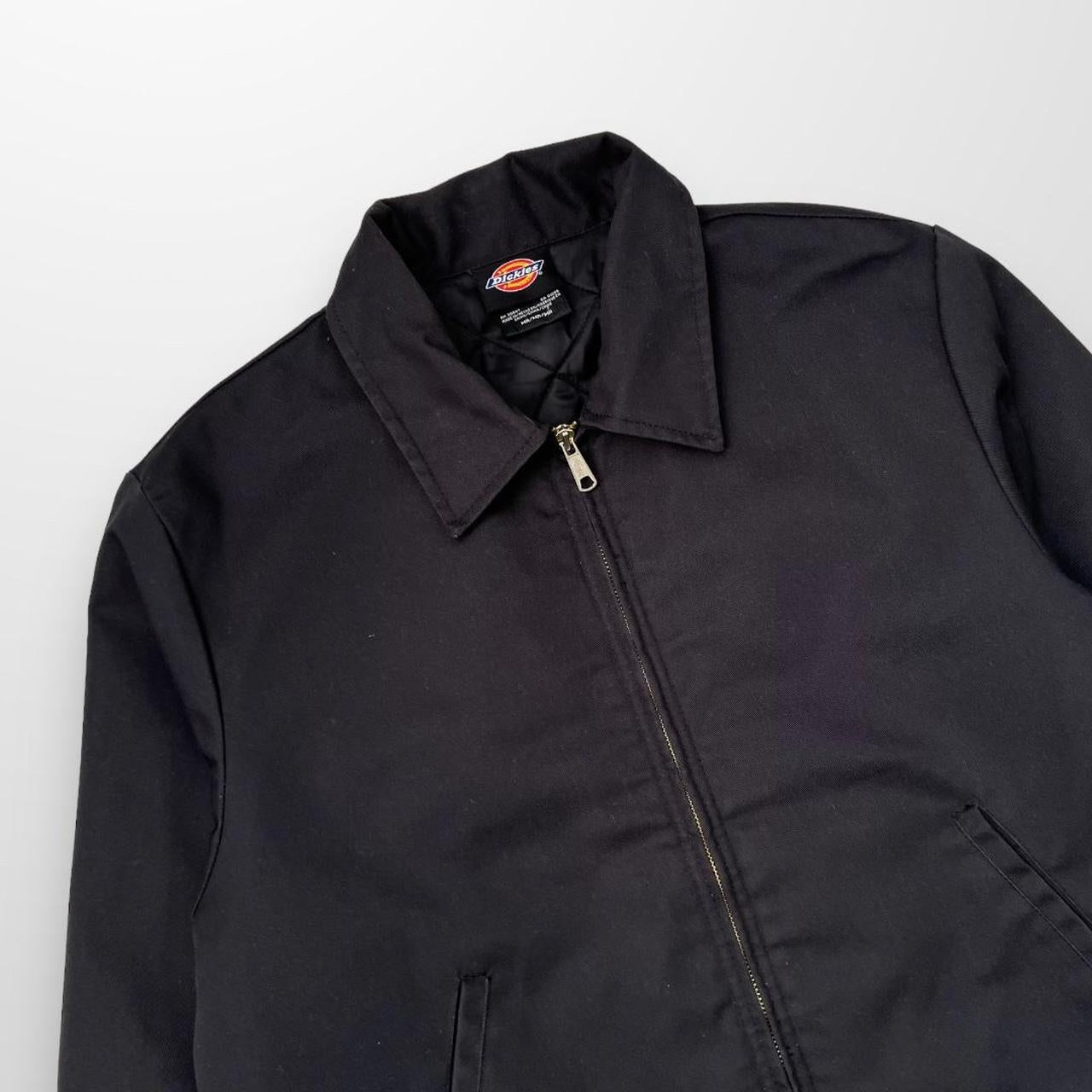 Dickies Quilted Work Jacket In Black