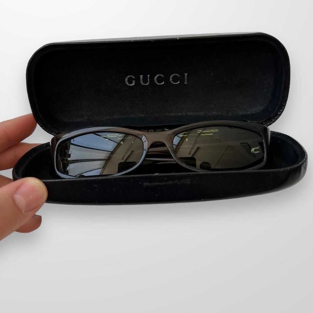 Vintage Gucci Sunglasses In Brown