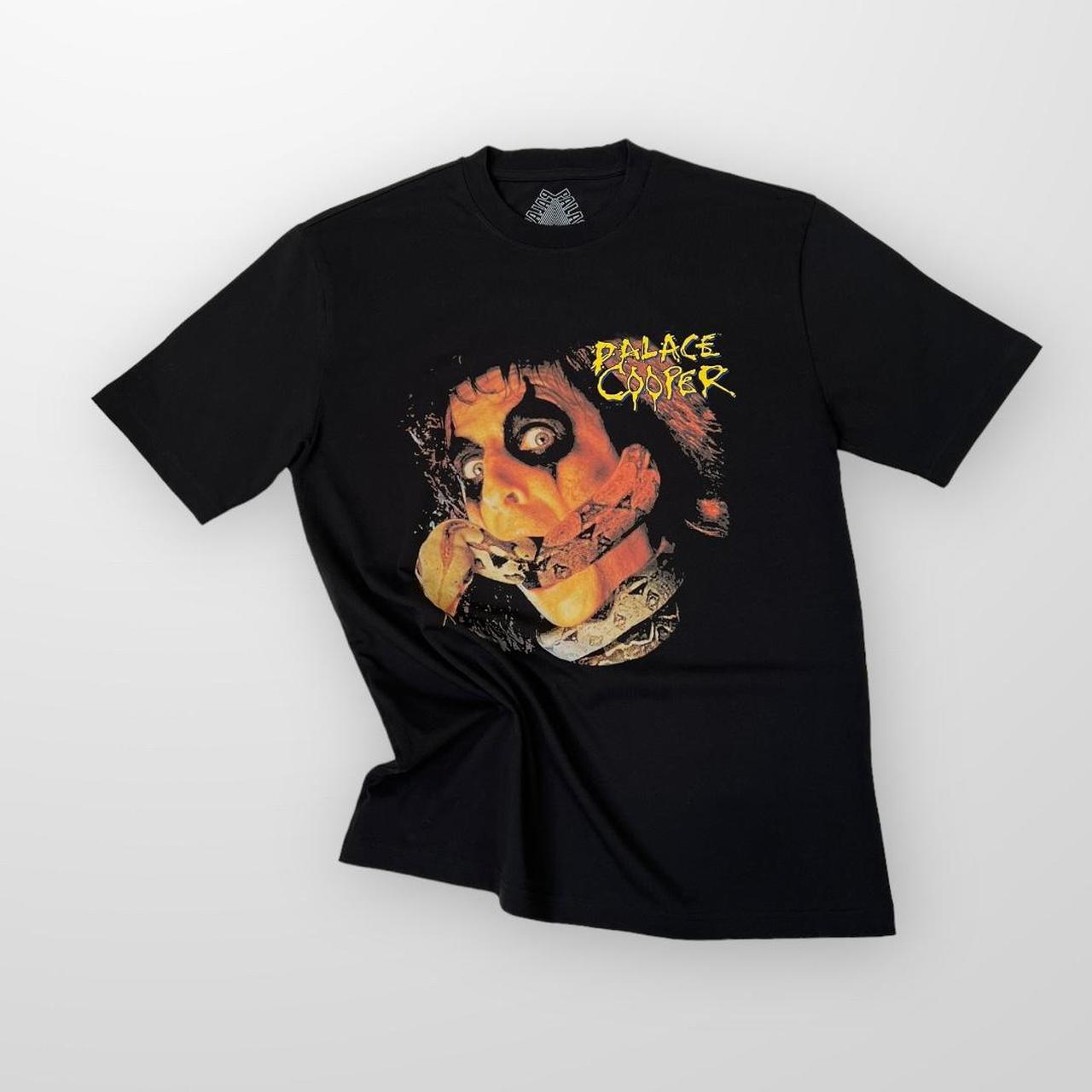 Palace Alice Cooper T-Shirt In Black