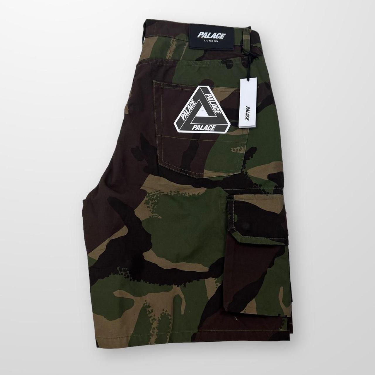 Palace Baggy Cargo Shorts In Camo