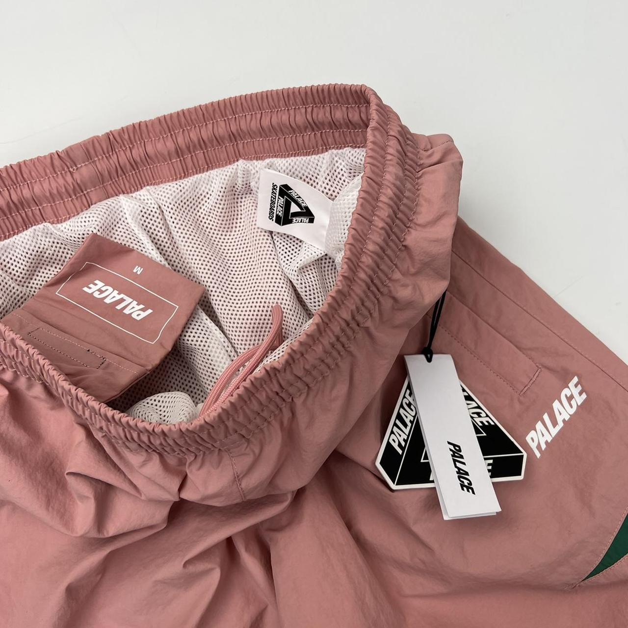 Palace Panelled Shell Joggers In Pink