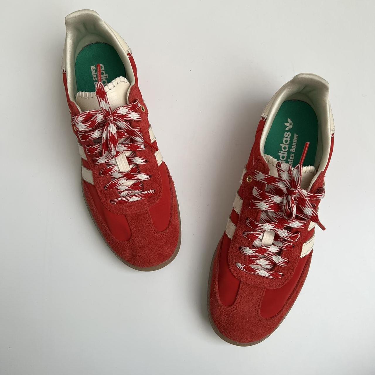 Adidas x Wales Bonner Samba Trainers In Red & White – Ben's Bits