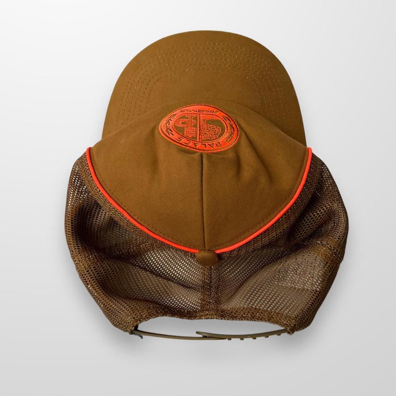 Palace AMG 2.0 Mesh Trucker Cap In Caramel