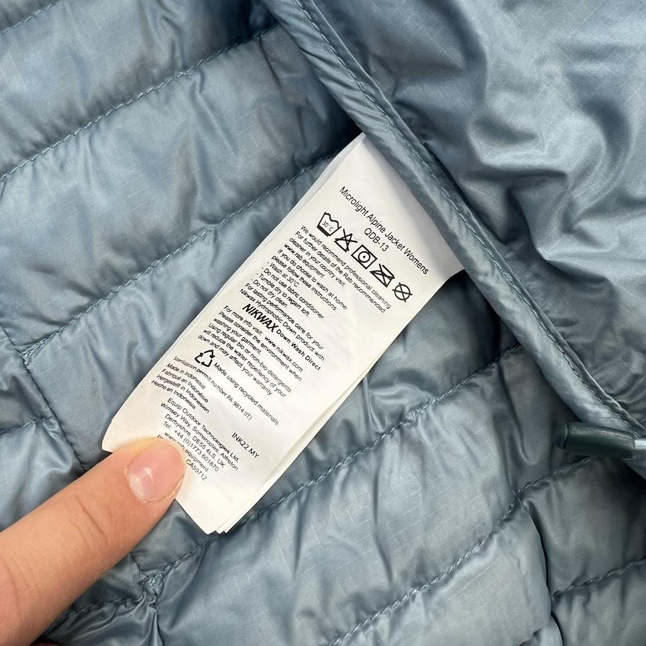 Rab Microlight Alpine Jacket In Blue