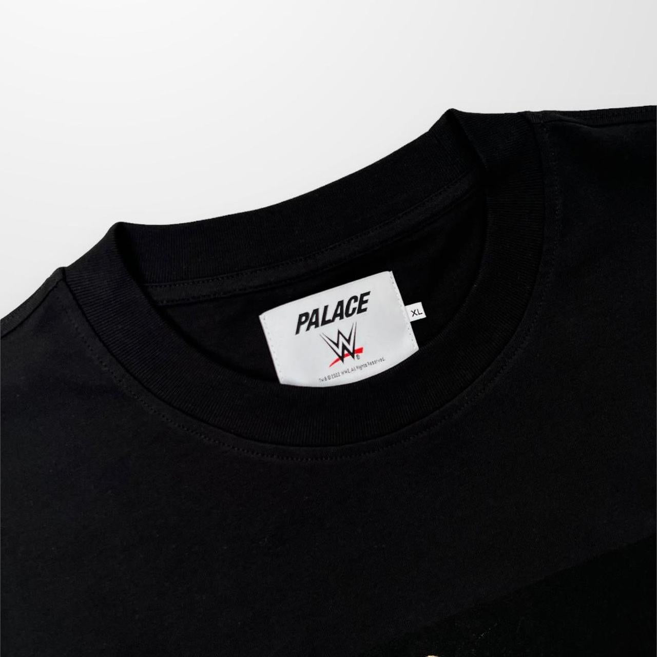 Palace x WWE Mankind Sock T-Shirt Black