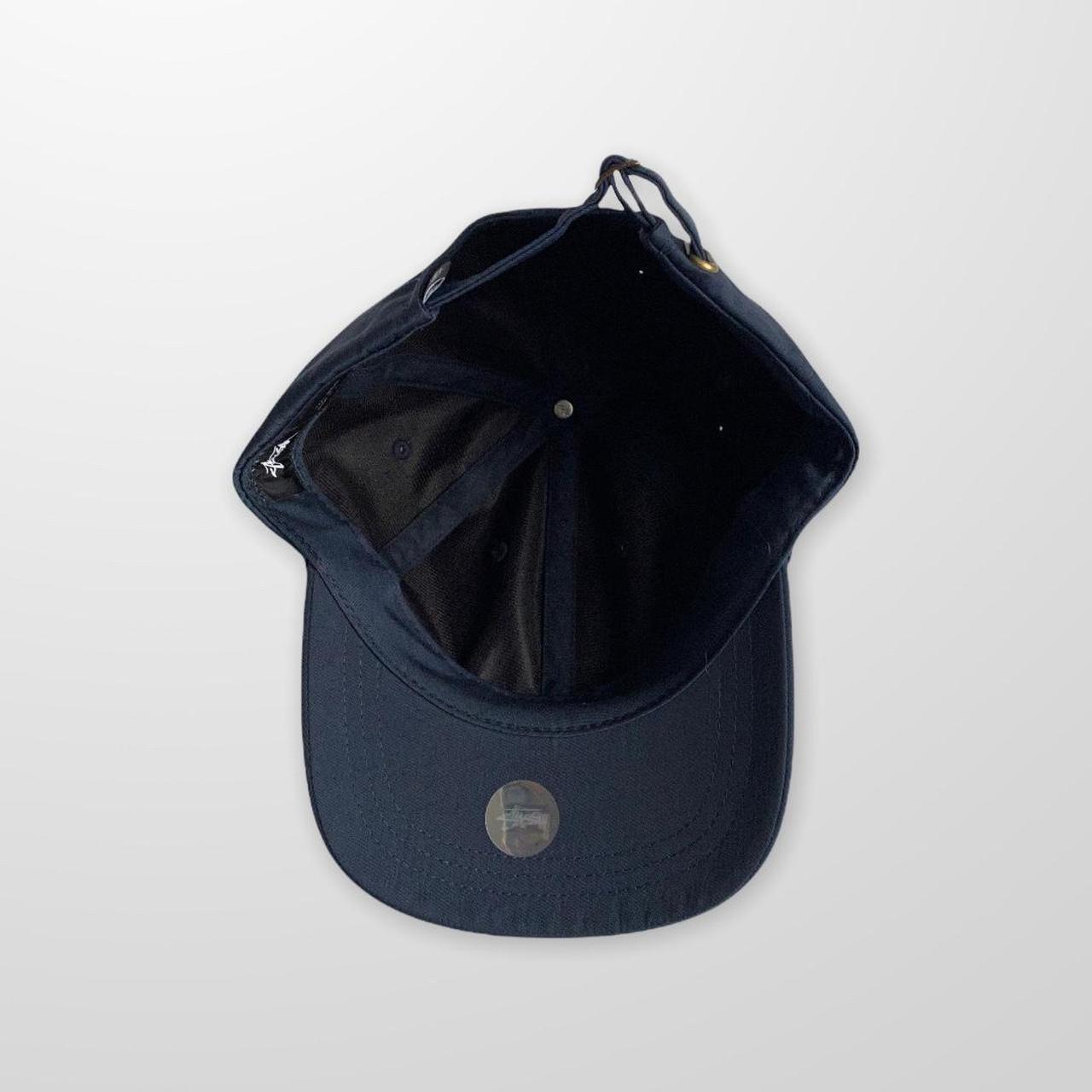 Deadstock Stussy Nylon Cap In Navy