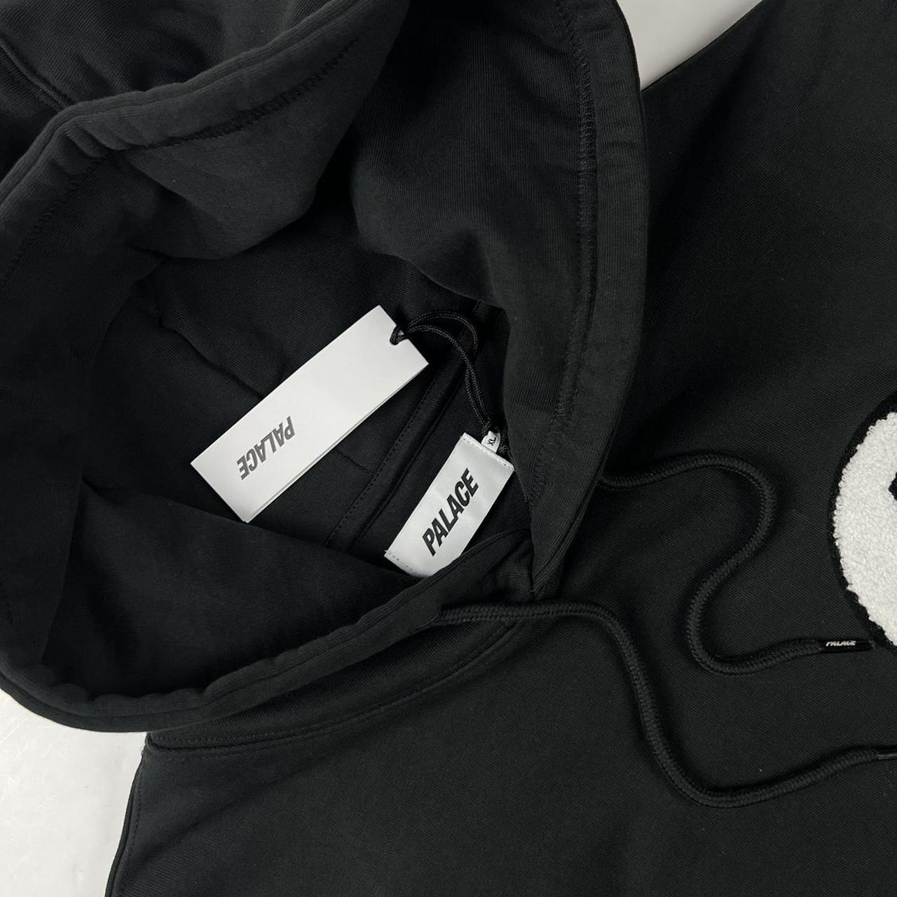 Palace High Kick Hoodie In Black