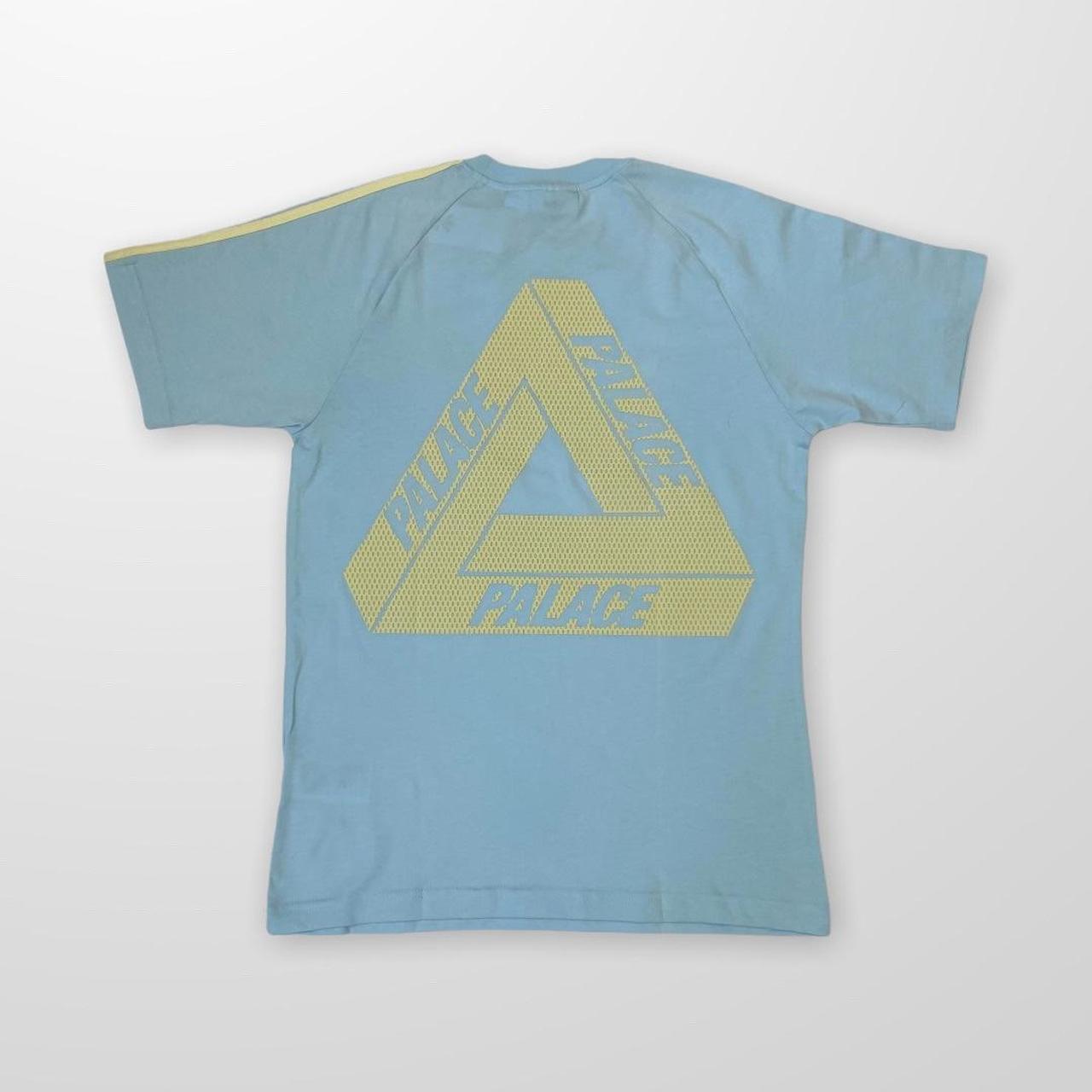 Blue and yellow adidas t outlet shirt