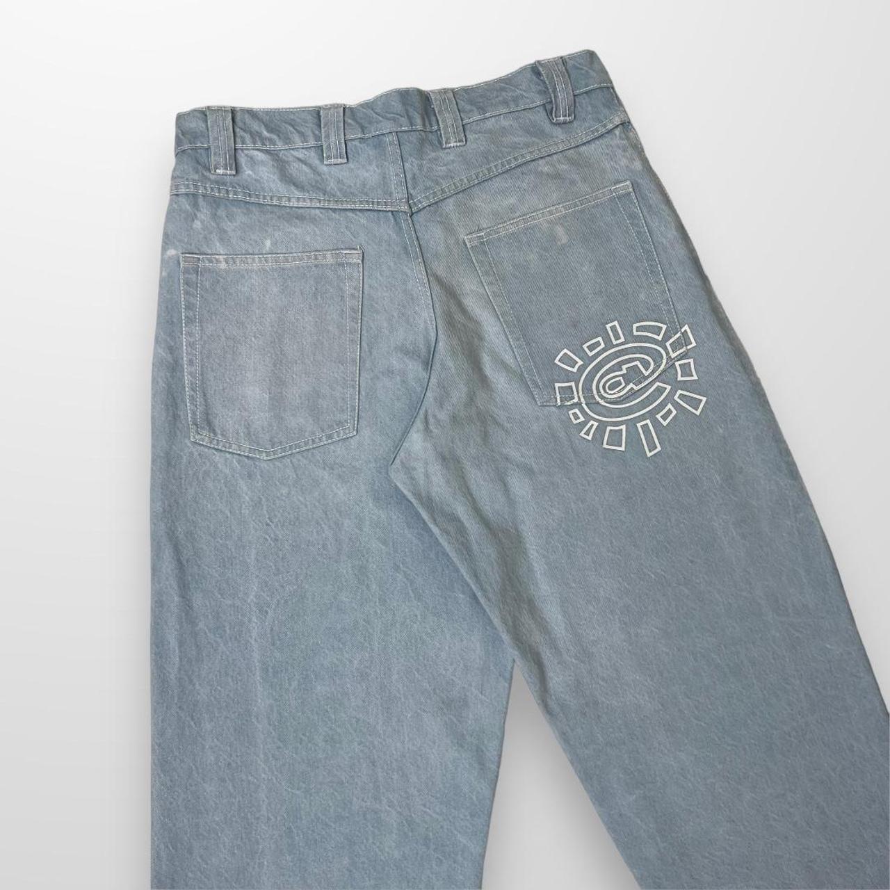 ADWYSD Heavy Duty Denim Light Blue Jeans