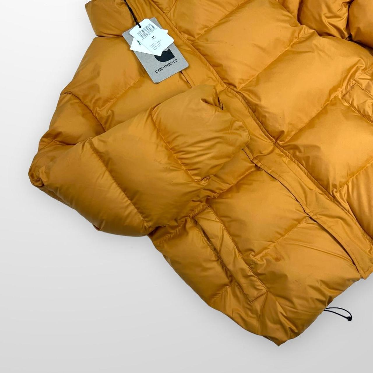 Carhartt WIP Doville Puffer Jacket In Ochre / Yellow