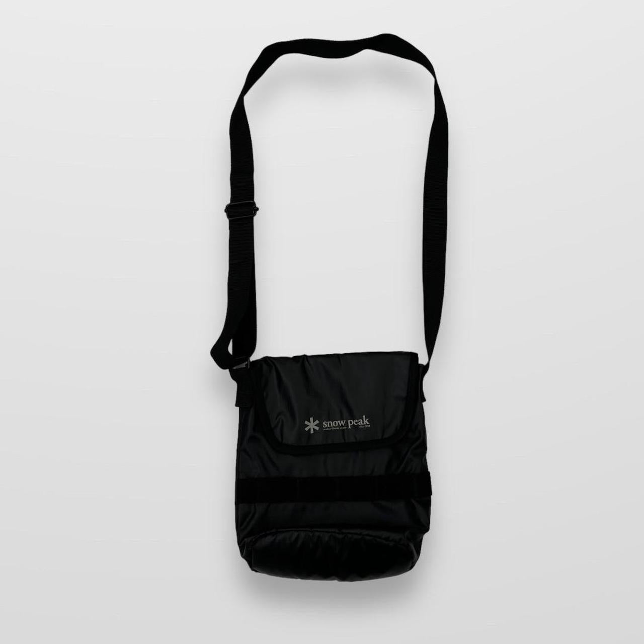 Snow Peak Side Bag In Black