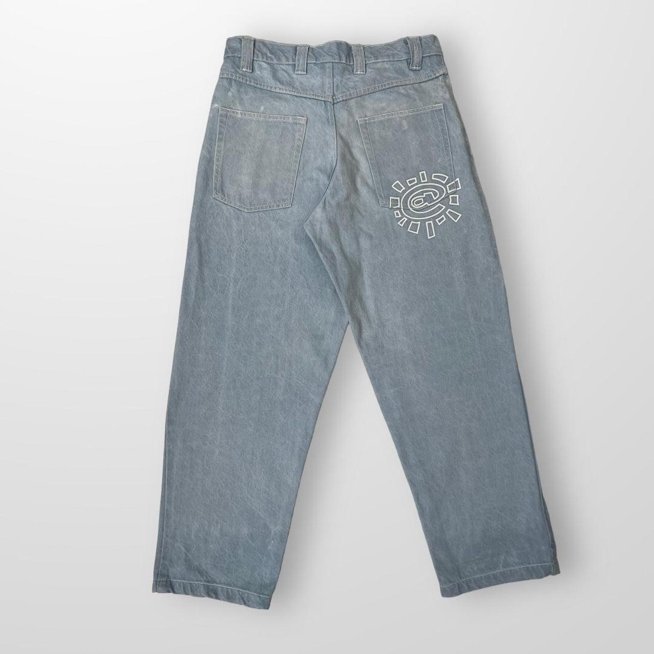 ADWYSD Heavy Duty Denim Light Blue Jeans