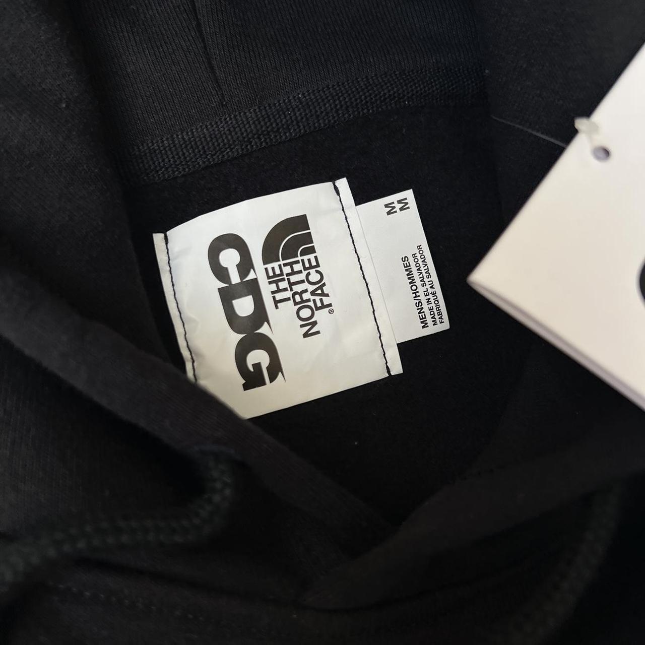 The North Face X CDG Hoodie In Black