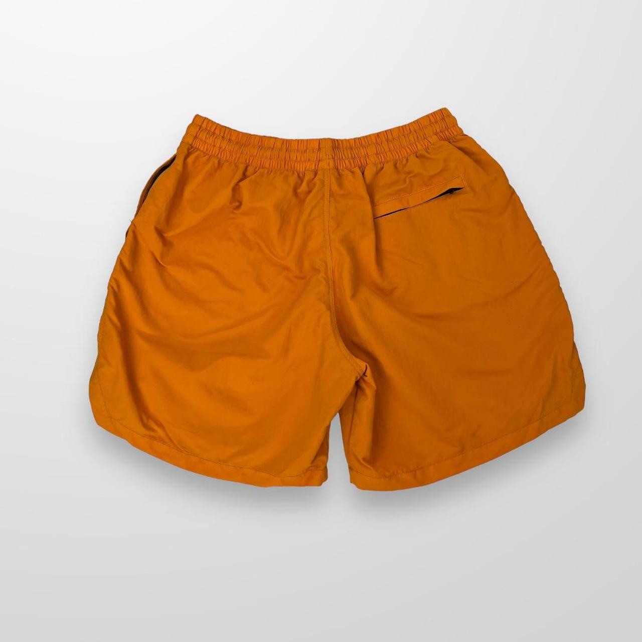 Nike NRG Nylon Shorts In Mustard / Orange