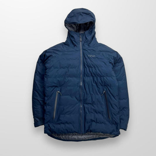 Rab Valiance Pertex Shell Jacket In Navy