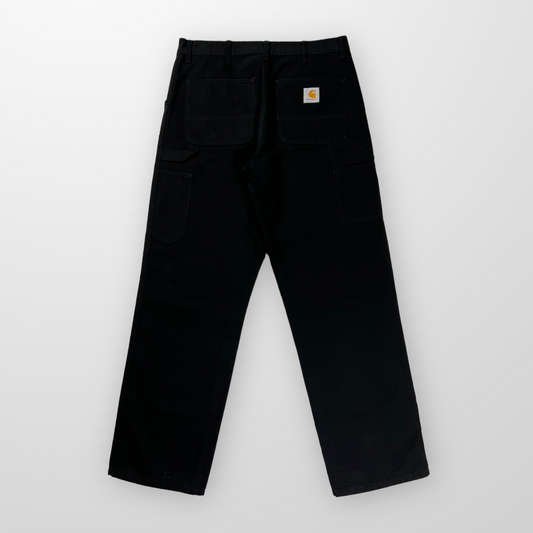 Carhartt WIP Single Knee Wide Leg Pant In Black