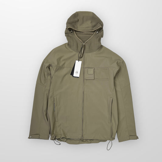 CP Company Soft Shell R Metropolis Jacket In Cream