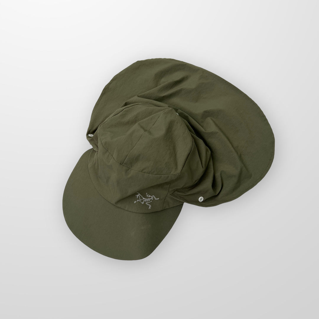 Arc’Teryx Spiro Cap In Khaki Green