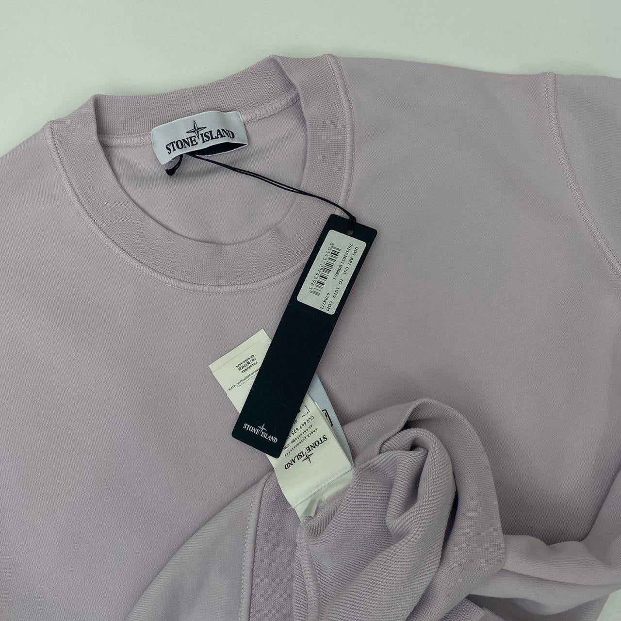 Stone Island Sweatshirt In Pink