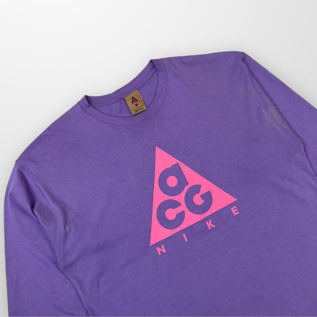 Nike ACG Crewneck LS T-Shirt In Purple