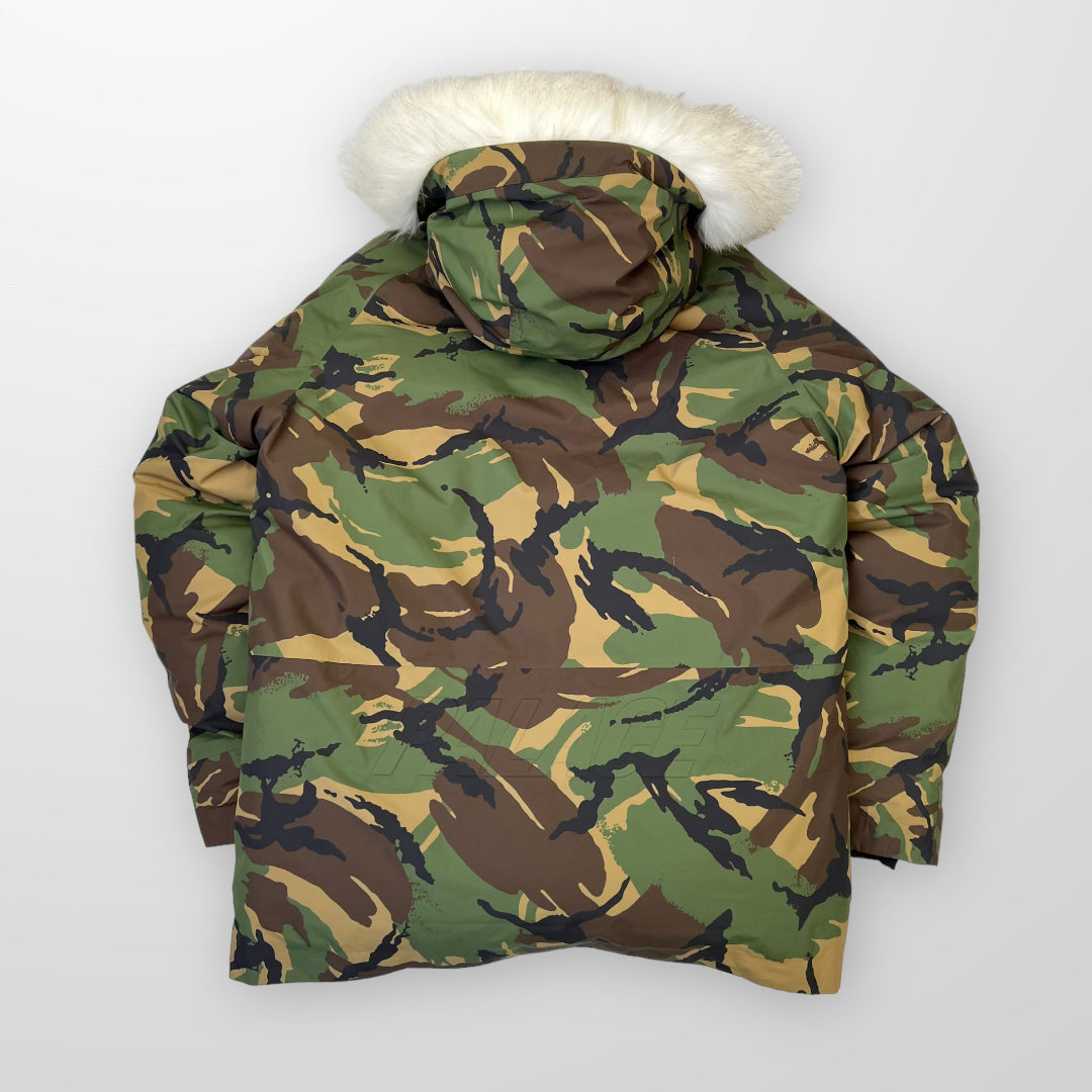 Palace Gore-Tex Down Parka In Woodland DPM Camo